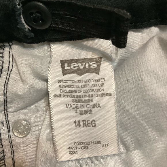 Levi’s 710 Super Skinny Black Distressed Jeans🦚 - Picture 8 of 12